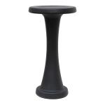 Tabouret de jardin ergonomique 48 cm - noir