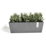 ECOPOTS Brugge Blumentopf - Grau 55 cm