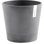 ECOPOTS Venice avec soucoupe gris - Ø 30 cm