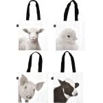 Sac de courses animaux jeunes de ferme - small