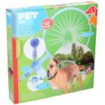 Douche pour animal avec distributeur de savon