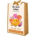 Tulp We Love Tulips Orange Love - Geschenktasche  (20 stück)