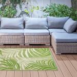 Tapis de jardin - feuillage tropical