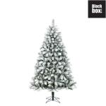 Sapin de Noël synthétique Chandler frosted Black Box - 185 cm