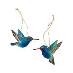 Colibris circé en bois de tilleul - Fabrication artisanale