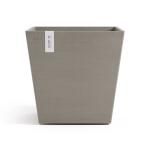 ECOPOTS Rotterdam avec réservoir d'eau taupe - 45 cm