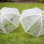 Parapluie à colorier avec des marqueurs - animaux de la jungle