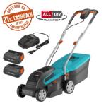 Tondeuse Gardena PowerMax sur batterie 32/36V P4A avec batterie