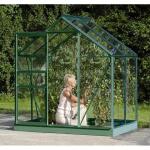 Serre Venus Vitavia en aluminium vert - 1,93 x 1,31 x 1,97 m - 2,5 m²