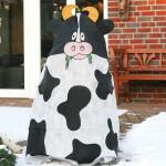 Frostschutzhülle 115 x 120 cm - Kuh