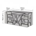 Housse pour ensemble bistro - 150 x 70 x 79 cm