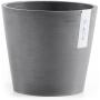 ECOPOTS Amsterdam rond - gris Ø 30 cm