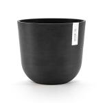 ECOPOTS Oslo avec réservoir d'eau - anthracite Ø 25 cm