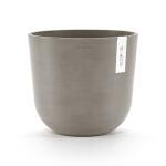 Pot ECOPOTS Oslo avec réservoir d'eau - taupe Ø 25 cm