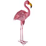 Flamingo aus Metall - Solar