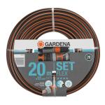 Tuyau d'arrosage GARDENA FLEX Power Grip 20 m + accessoires