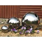 Set de boules miroir en inox