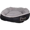 Panier gris pour chien - S