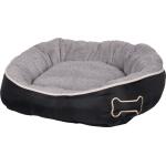 Panier gris pour chien - S