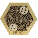 Hôtel pour insectes en forme de nid d'abeille Sun - 16 cm