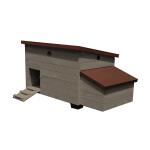 Poulailler Bungalow Medium - 154 x 75 x 74 cm