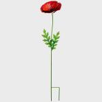 Coquelicot décoratif pour le jardin - 110 cm