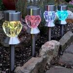 Lampe de jardin Cristal - énergie solaire