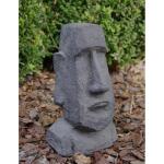 Statue Moai comme décoration de jardin 30 cm