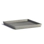 ECOPOTS Rotterdam soucoupe - gris 43 cm