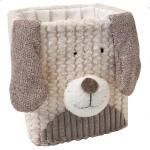 Panier de rangement en forme de chien 13 x 13 x 13.5 cm