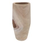 Vase en bois de Paulownia Ø 14 x 30 cm