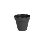 Pot de fleurs Capri anthracite - 14 cm