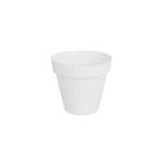 Pot de fleurs Capri de 30 cm - blanc