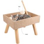 Lit pour chat Scandi - Beige