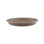 Unterschale rund 22 cm - taupe