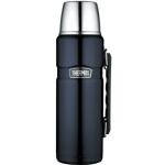 Bouteille isolante Thermos King avec poignée - bleu - 1200 ml