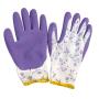 Gants de jardin mauves - taille M