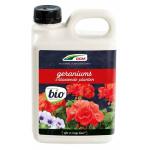 Engrais liquide DCM Bio pour géraniums et plantes fleuries 2,5 l