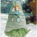 Housse de protection hivernale avec décor de Noël - 120 x 125 cm