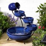 Wasserfall SOLAR Keramik Neptunes - ca. 50 cm